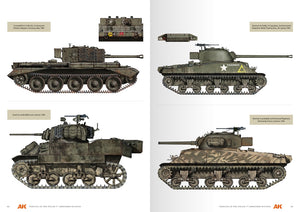 AK Interactive AK130010 VÉHICULES DE LA 1RE DIVISION BLINDÉE POLONAISE – GUIDE DES PROFILS DE CAMOUFLAGE - Anglais – immagine 7