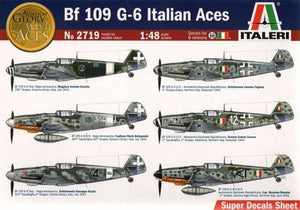 Italeri 2719 Bf 109 G-6 &amp;#39;&amp;#39;As italiens&amp;#39;&amp;#39; (1/48)