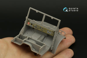 Intérieur imprimé en 3D et coloré sur papier décalcomanie (Roden) pour Dodge M37 (Quinta Studio QD35061) à l&amp;#39;échelle 1/35 – imagen 10