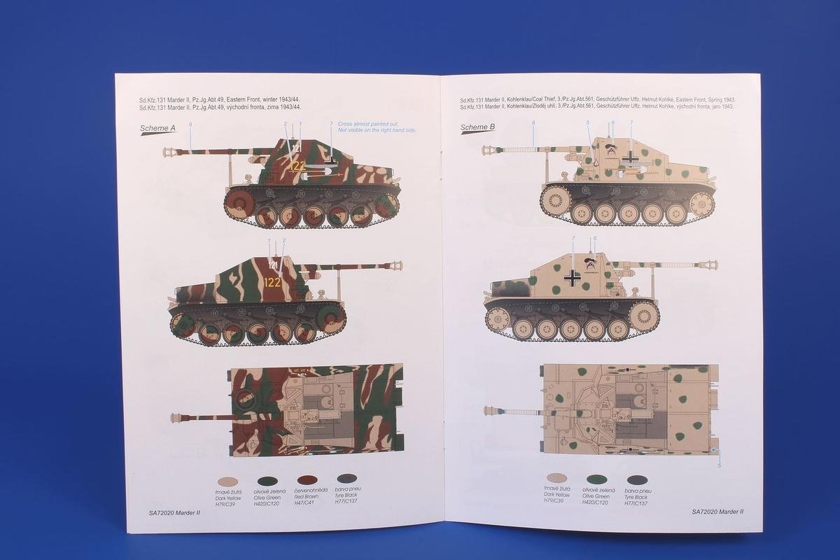 Special Armour 72020 Sd.Kfz 131 Marder II (7,5 cm PaK 40/2) 1/72 – zdjęcie 7
