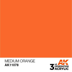 AK Interactive AK11078 Orange moyen 17 ml