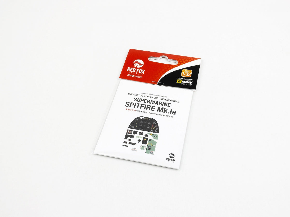 Red Fox Studio QS-32191 Supermarine Spitfire Mk.Ia Kotare 1/32