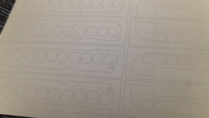 Masques Omask 64009 Bf Fw 190 A2/3/4 pour surfaces de contrôle (pour Eduard) 1/48 – imagen 2
