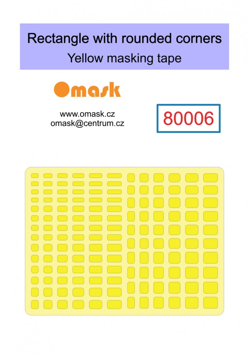Omask X8002 Ensemble universel 2 - masque jaune (80003, 80004, 80005, 80006, 80009) – image 4