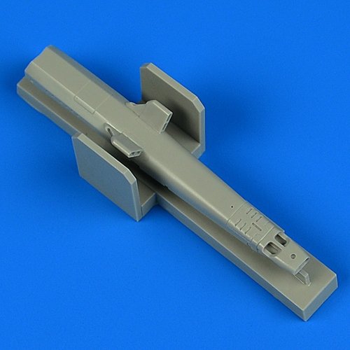 Quickboost QB32221 MiG-21 MF nacelle de canon - version initiale contre Trumpeter 1/32 