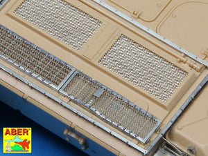 Grilles Aber 35G28 pour char russe T-55 et Tiran 5 (1/35) – Bild 6