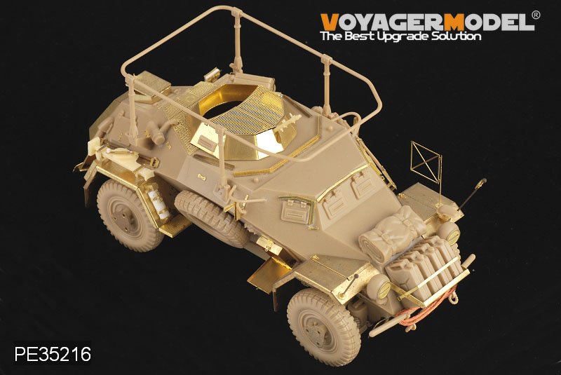 Maquette Voyager PE35216 Sd.Kfz.223 allemand de la Seconde Guerre mondiale pour TAMIYA 35268 au 1/35 – image 3