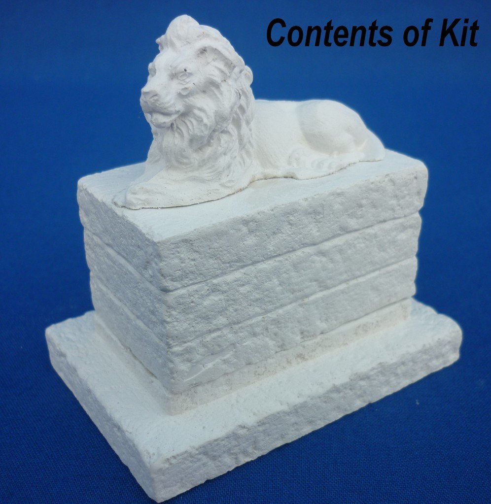 Statue de lion RT-Diorama 35183 à l&amp;#39;échelle 1/35 – immagine 2