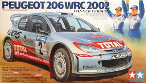 Tamiya 24262 Peugeot 206 WRC 2002 Version Vainqueur (1/24)