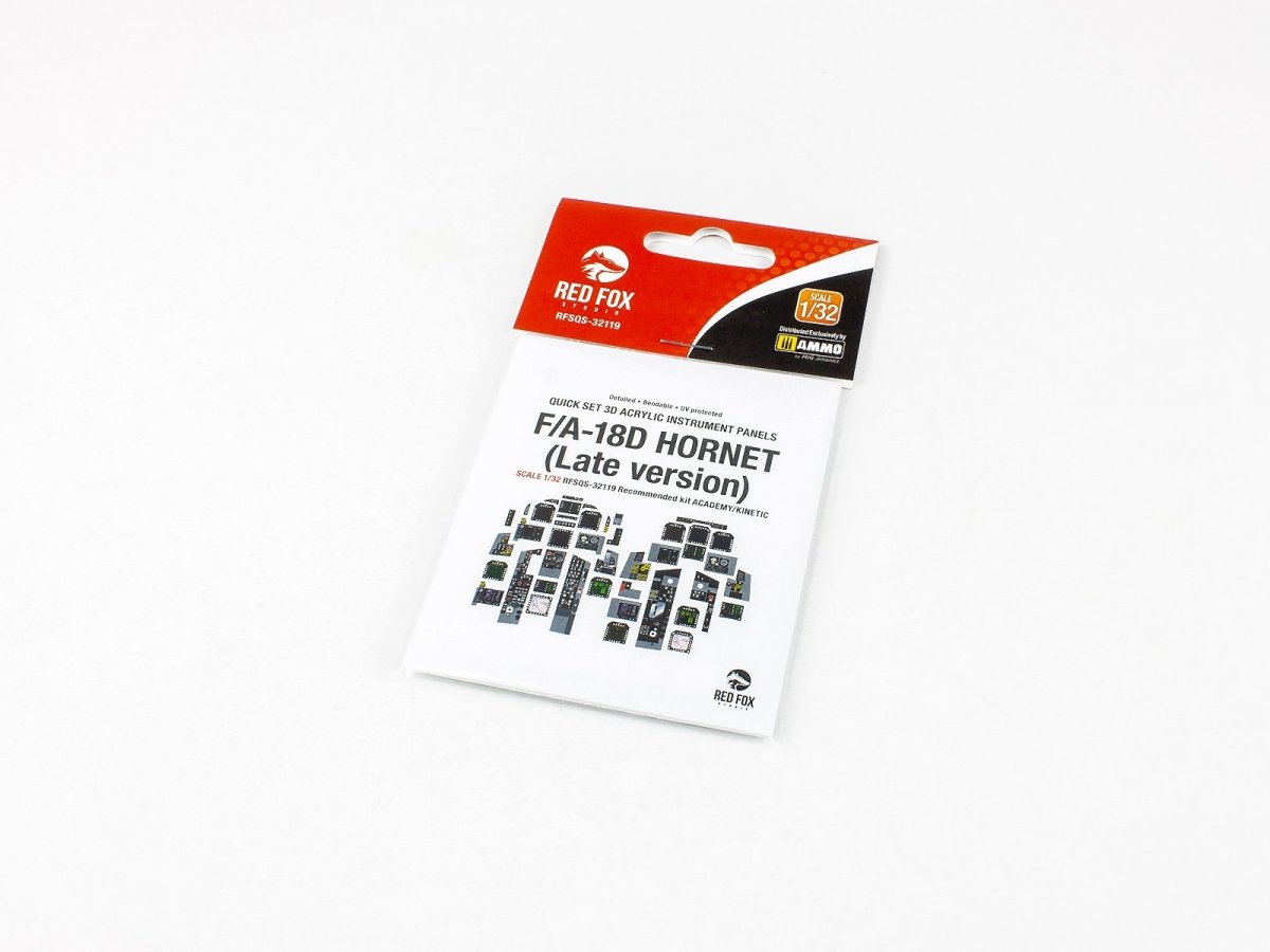 Red Fox Studio QS-32119 Boeing F/A-18D (version tardive) Hornet Academy/Kinetic 1/32