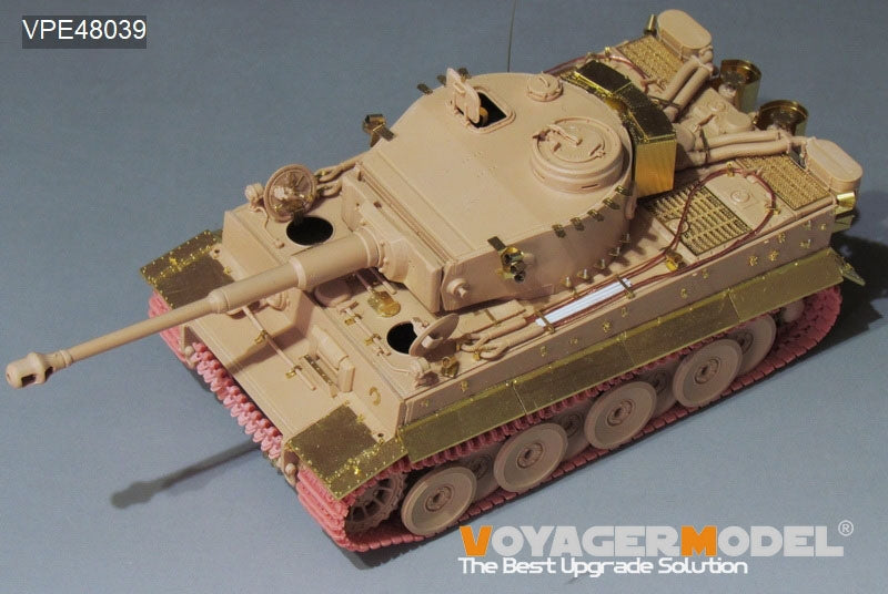 Maquette Voyager VPE48039 Tiger I allemand de la Seconde Guerre mondiale, première production, pour USTAR NO-006, échelle 1/48 – image 2