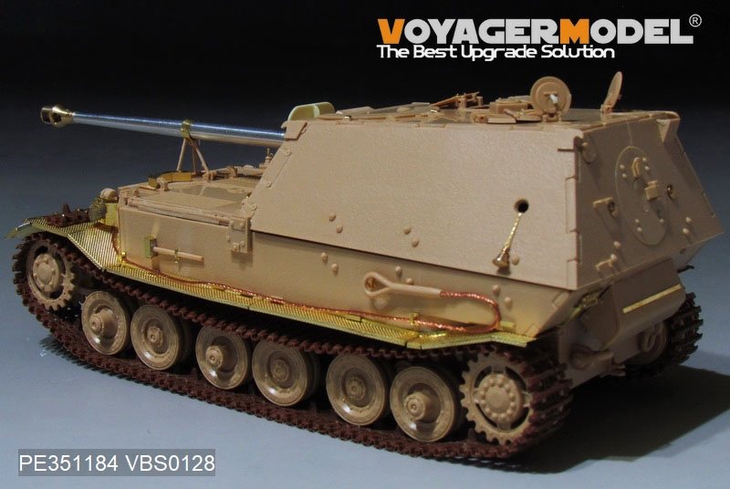 Kit d&amp;#39;amélioration pour chasseur de chars allemand Sd.Kfz.184 Ferdinand de la Seconde Guerre mondiale, Voyager Model PE351184 (pour AMUSING HOBBY 35A044), échelle 1/35 – immagine 3