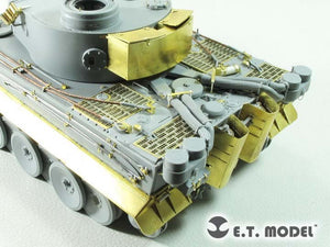 E.T. Model E35-249 WWII German TIGER I “Tunisian Initial” Basic (For DRAGON Smart Kit) 1/35 – zdjęcie 5