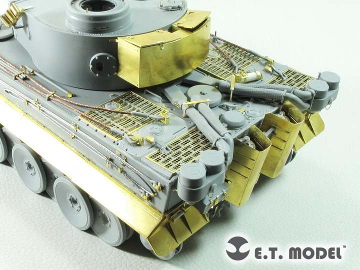 E.T. Model E35-249 WWII German TIGER I “Tunisian Initial” Basic (For DRAGON Smart Kit) 1/35 – zdjęcie 5