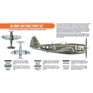 Coffret de peinture Hataka HTK-CS04.2 US Army Air Force (6 x 17 ml) – image 2
