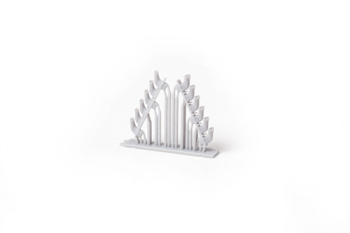 Eduard 672435 Spitfire Mk.V six-stacks exhaust fishtail PRINT for EDUARD 1/72