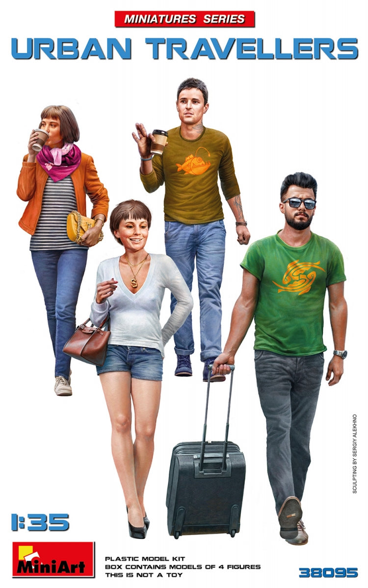 MiniArt 38095 URBAN TRAVELERS 1/35