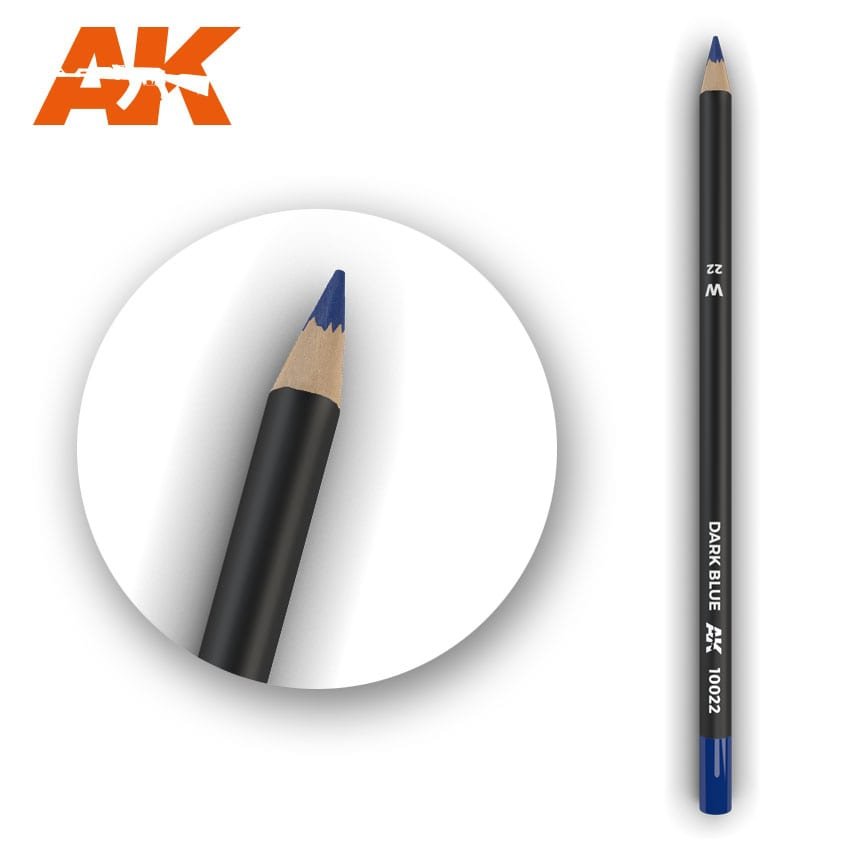 Crayon aquarelle AK Interactive AK10022 BLEU FONCÉ