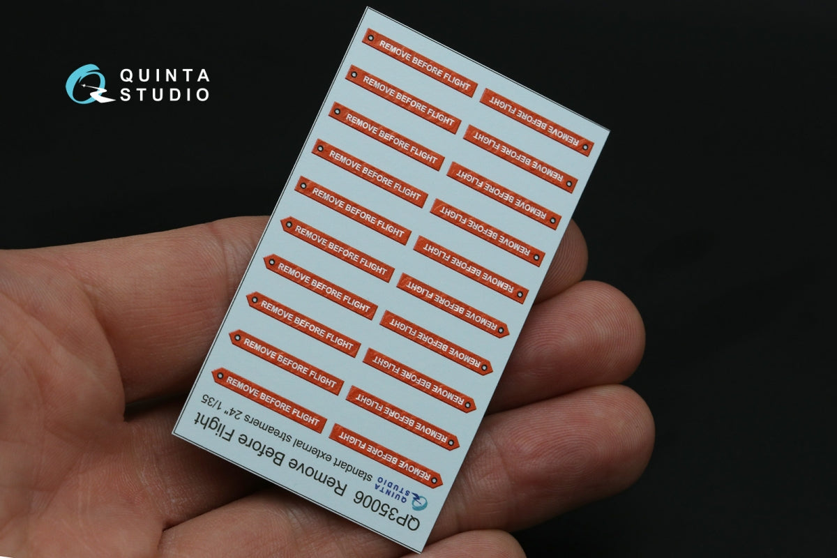 Quinta Studio QP35006 Retirer avant le vol streamer externe standard 24, 20 pièces 1/35  – image 5