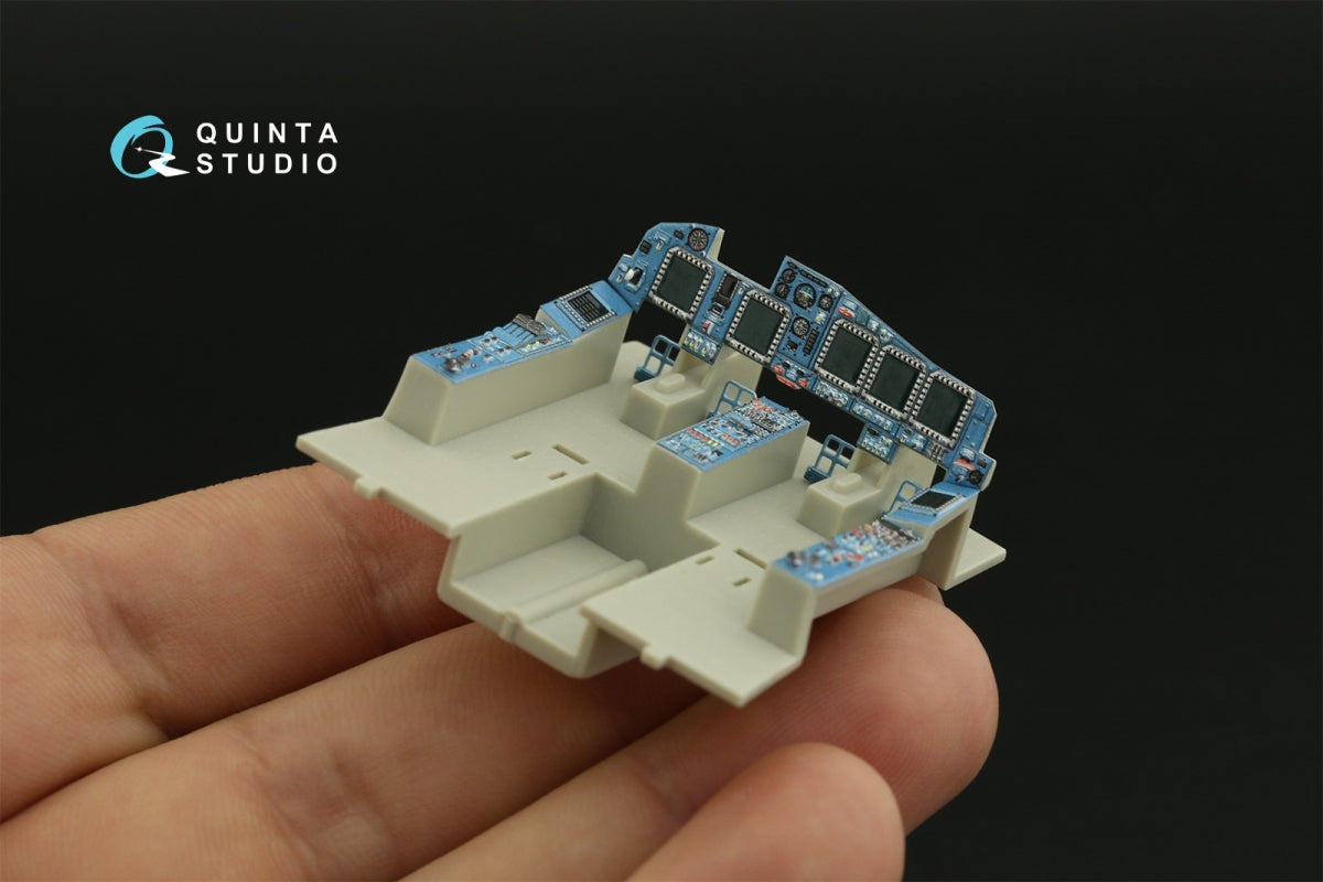 Intérieur coloré imprimé en 3D sur papier décalcomanie Quinta Studio QD48018 Su-34 (KittyHawk) 1/48 – image 10