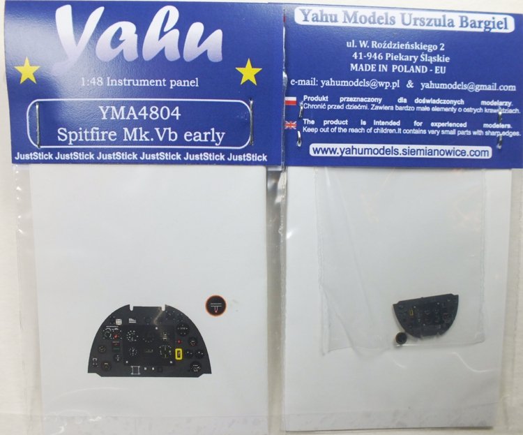 Yahu YMA4804 Spitfire Mk.Vb early (Airfix / Tamiya) 1/48