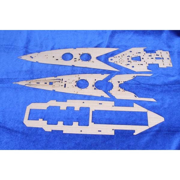MK1 Design MD-35004 Pont en bois du HMS Hood 1/350