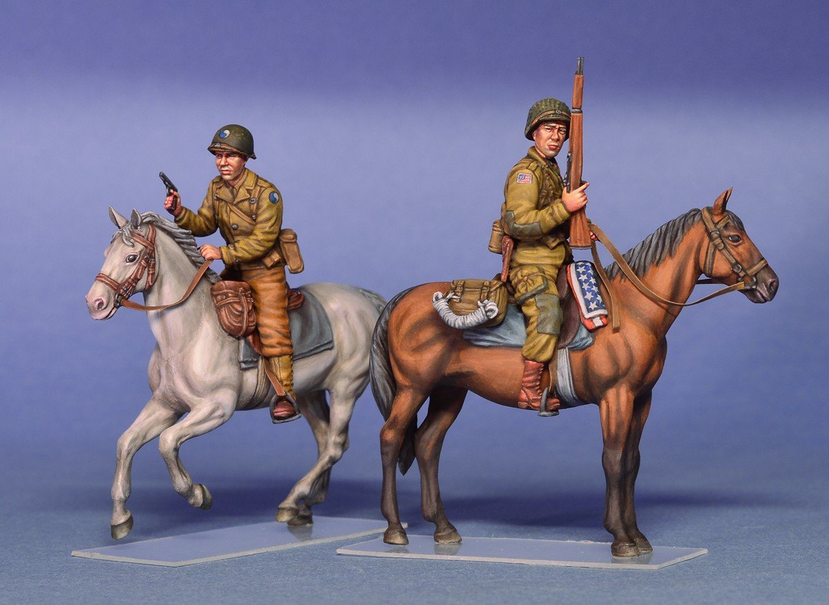 MiniArt 35151 CAVALIERS AMÉRICAINS. NORMANDIE 1944 (1/35) – immagine 2