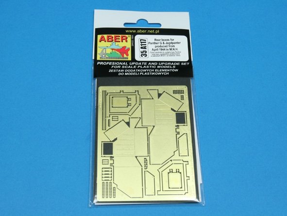Boîtes arrière Aber 35A117 pour Panther G et Jagdpanter produites à partir d&amp;#39;avril 1944 en MNH (1/35) – immagine 3