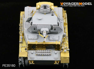 Voyager modèle PE35180 Seconde Guerre mondiale Pz.KPfw. IV Ausf F1 &amp;quot;Vorpanzer&amp;quot; pour DRAGON 6398 1/35 – image 8