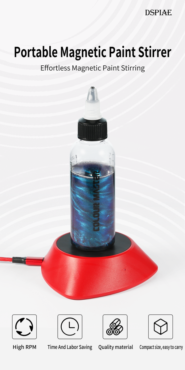 Agitateur magnétique portable DSPIAE MS-01LE