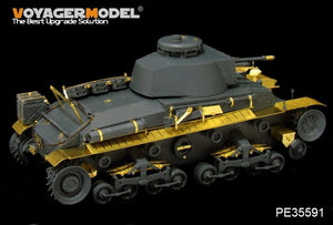 Maquette Voyager PE35591 Pz.Kpfw.35(t) allemand de la Seconde Guerre mondiale (canon de mitrailleuse inclus) (OU ACADEMY 13280 1/35 – immagine 2