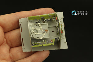 Intérieur coloré imprimé en 3D sur papier décalcomanie Quinta Studio QD32189 F6F-3E/N Hellcat (Trumpeter) 1/32 – immagine 8