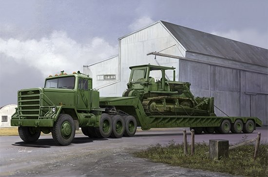Trumpeter 01078 Tracteur M920 avec semi-remorque M870A1 1/35