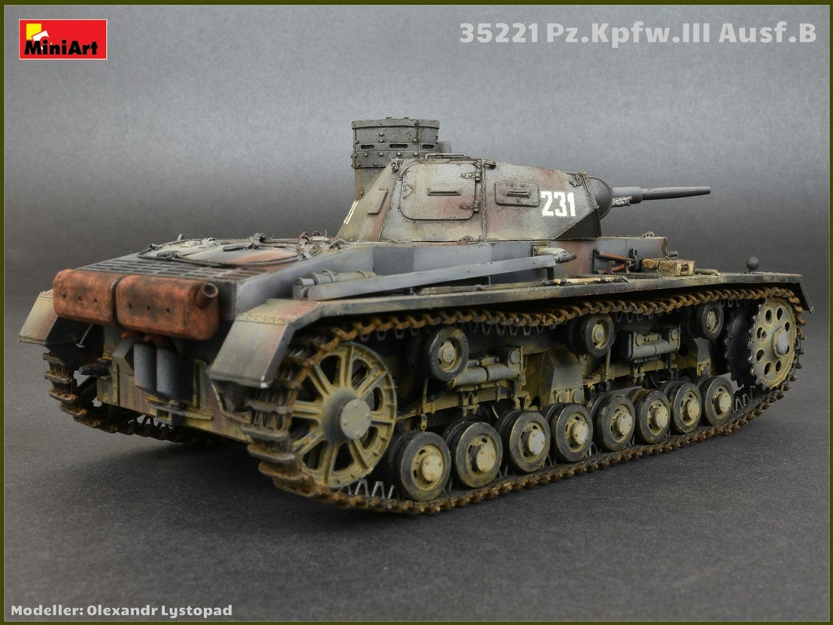 MiniArt 35221 Pz.Kpfw.III Ausf.B avec équipage 1/35 – image 12