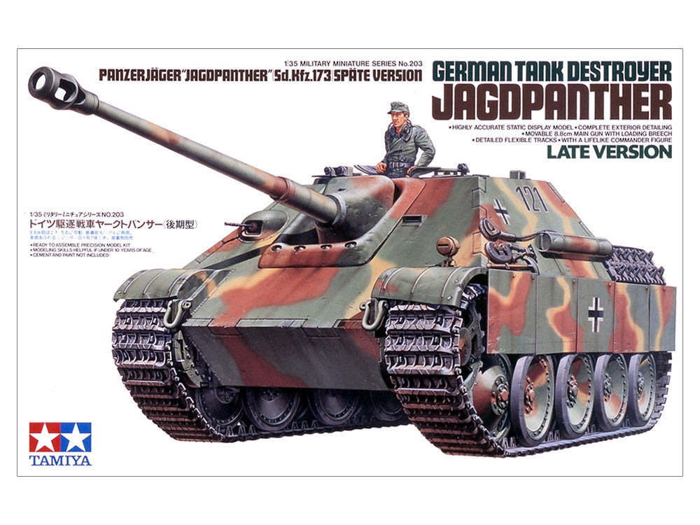 Tamiya 35203 Chasseur de chars allemand Jagdpanther version tardive (1/35) – image 2