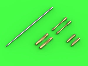 Master AM-32-125 F4F-3 Wildcat EARLY (avant-guerre) - Mitrailleuses Browning .50 avec trous de radiateur oblongs et tube de Pitot ancien 1/32