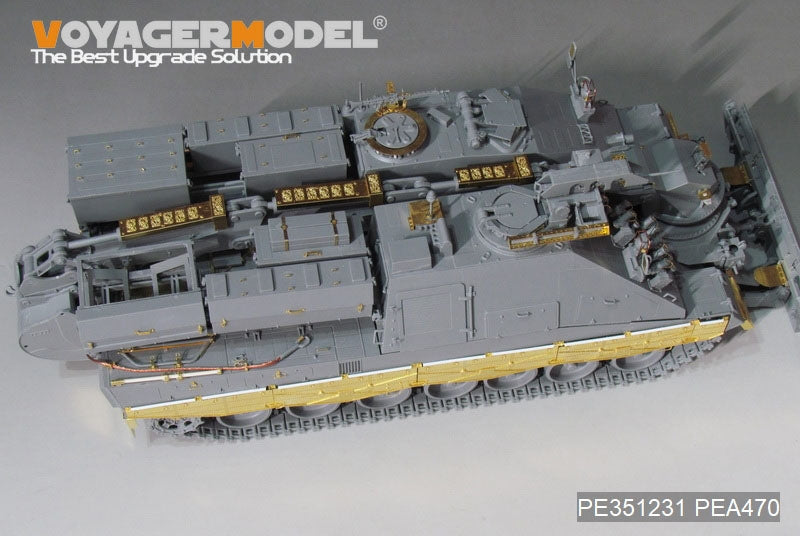 Kit de mise à niveau Voyager Model PE351231 pour char de pionnier allemand Kodiak AEV-3 (série allemande) BORDER BT-011 à l&amp;#39;échelle 1/35  – image 4