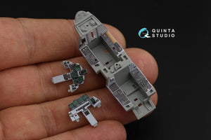 Intérieur imprimé en 3D et coloré pour F-15E de Quinta Studio QD72034 (GWH) à l&amp;#39;échelle 1/72 – image 2