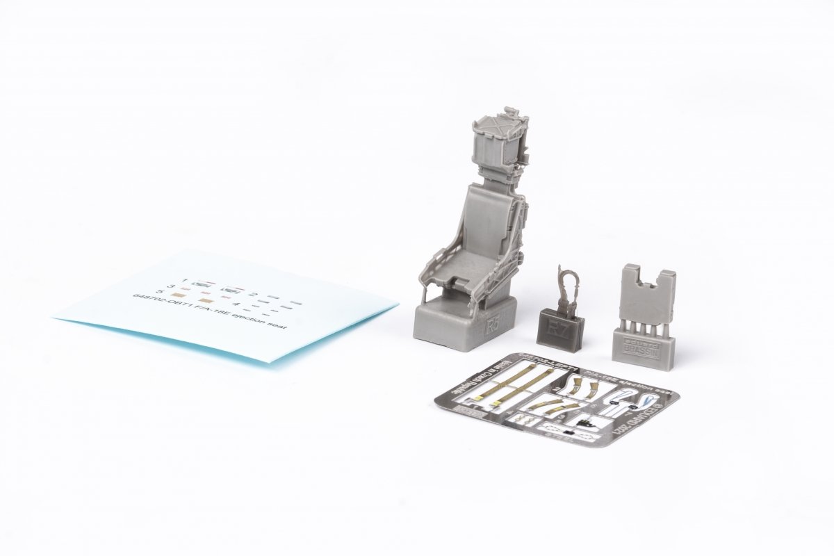 Siège éjectable Eduard 648702 F/ A-18E MENG 1/48 – immagine 4