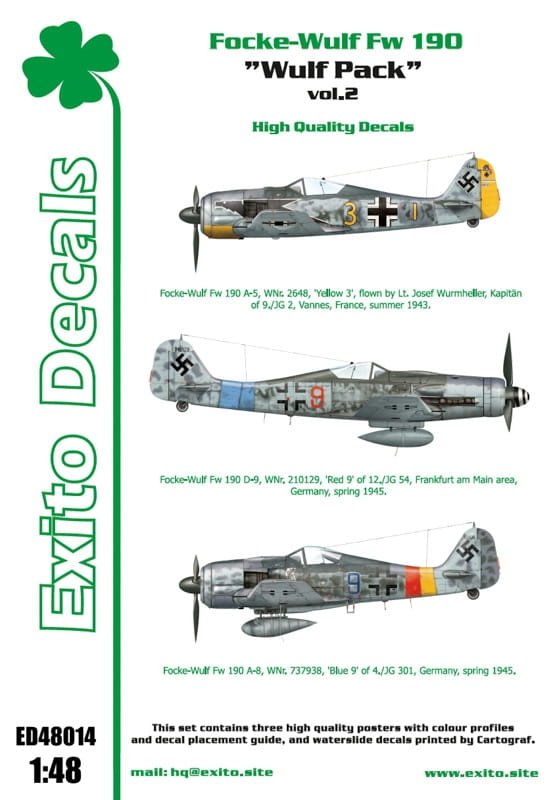 Exito ED48014 Wulf Pack 2 1/48