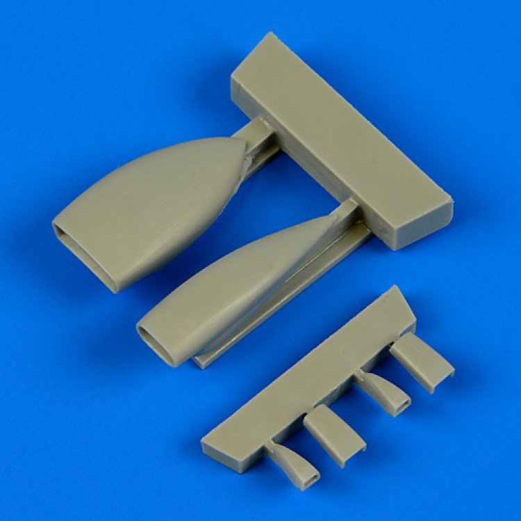 Quickboost QB48585 OV-1 Mohawk prises d'air Roden 1/48