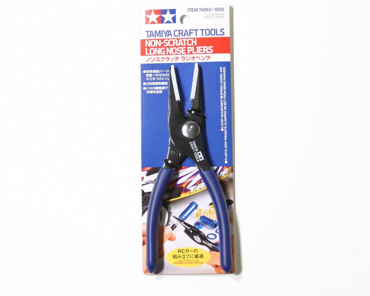 Pince à bec long anti-rayures Tamiya 74065