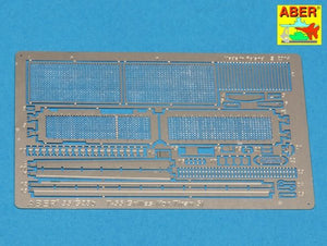 Grilles Aber 35G28 pour char russe T-55 et Tiran 5 (1/35)