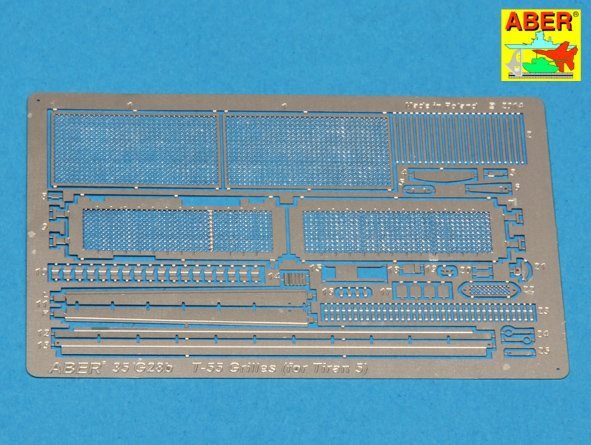 Grilles Aber 35G28 pour char russe T-55 et Tiran 5 (1/35)