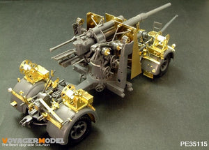 Maquette Voyager PE35115 88mm FLAK 36/37 avec Zundapp (pour TAMIYA 35017/35283) 1/35 – image 2
