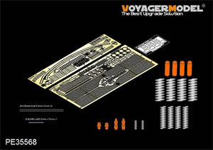 Maquette Voyager PE35568 Véhicule de reconnaissance à roues français moderne EBR-11 POUR HOBBYBOSS 82490 1/35