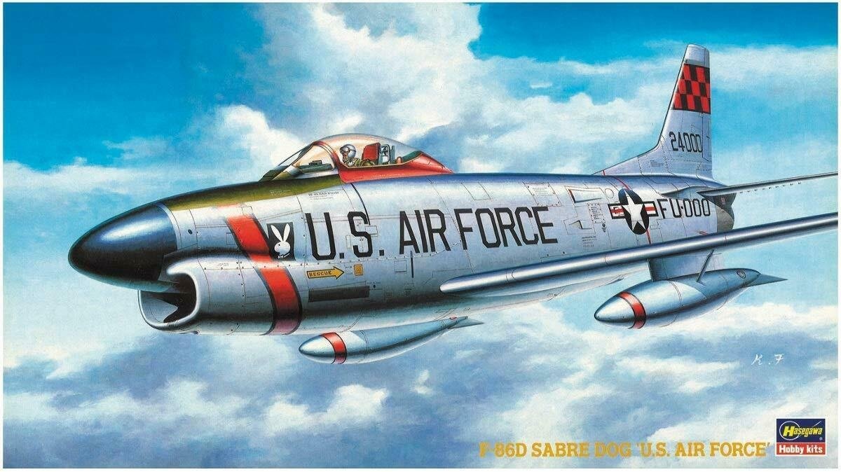 Hasegawa BP5 (51405) F-86D Sabre Dog &amp;quot;U.S. Air Force&amp;quot; 1/72
