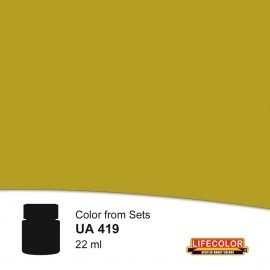 Lifecolor UA419 Uniformes de l&amp;#39;armée américaine Olive Drablight Moutarde 22 ml