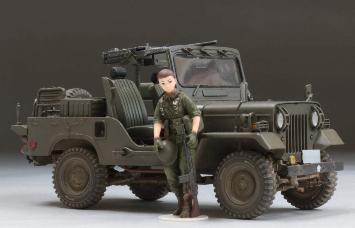 Fine Molds HC03 Camion léger Type 73 avec figurine Himeko en costume historique 1/35