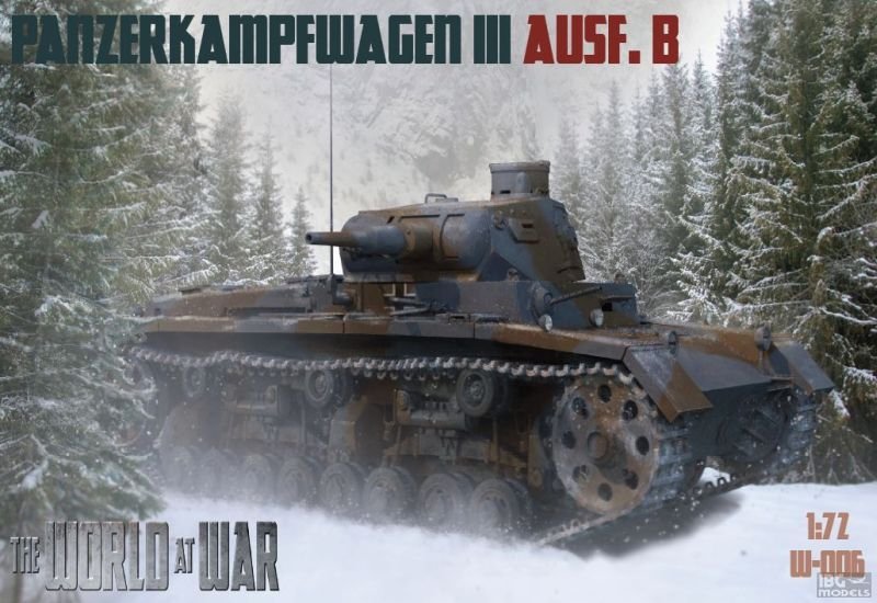 IBG WaW 006 Panzerkampfwagen III Ausf.B 1/72